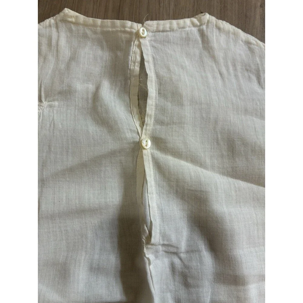 Lot of 3 Vintage Baby Dresses Day Gowns Handmade Embroidered White Pintuck